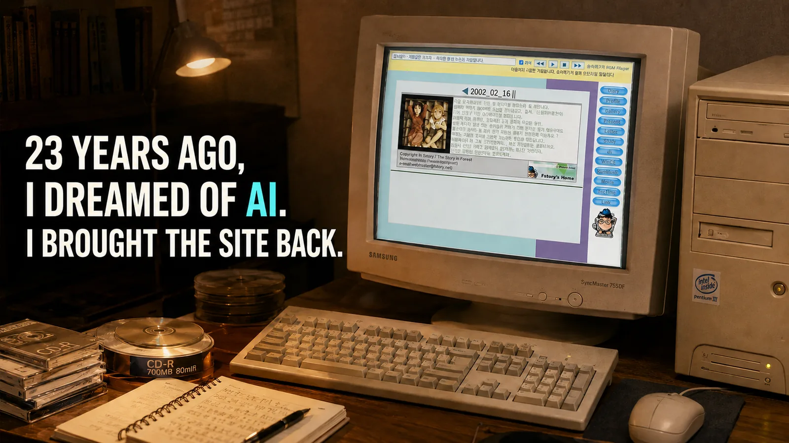 23 Years Ago I Dreamed of AI — I Brought That Site Back